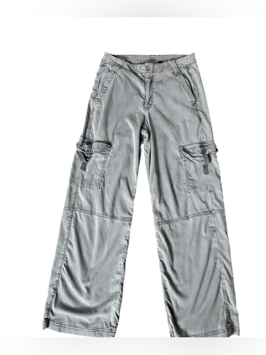 American Eagle Outfitters Pants - American Eagle Outfitters Light Blue wide leg Cargo Pants size 4